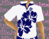 {JJ} Hawaiian Shirt NBlu