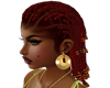 MANDY BRAIDS/BEADS RED