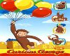 {iSC} Curious George rug
