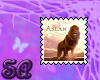 |SA| King Aslan Stamp