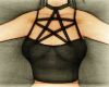 H! Goth Pentagram Top