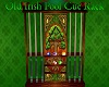Old Irish Pool Cue Rack