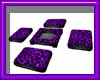 (sm)purple leopard set