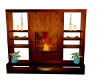 Shelved Fire Place