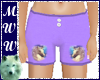 Purple Unicorn Shorts