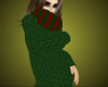 CableKnit Sweater Green