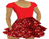 girls dress red