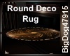 [BD] Round Deco Rug