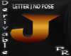 Letter J No Pose