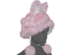 pink bunny beanie