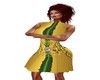 (bunny) gold dress