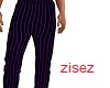 purple black zoot pant