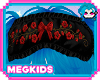 Kids Babydoll Mask Black