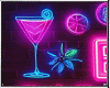 WALL  BANNER  BAR NEON