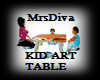 KID ART TABLE