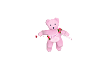 cute pink cupid bear