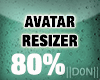 AVATAR RESIZER 80%