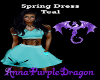 Spring Dress Teal
