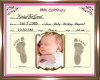 Emliy Birth Stiker