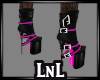 Lacey pink boots