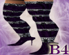 *B4* Purple Witch Boots