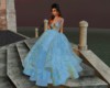 HB blue ball gown