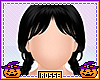 Hair Wandinha Black