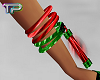 !TP! Red Green Bangles