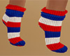 USA Stripe Socks Short 2