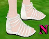 Fashion white shoes