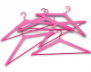 Pink Hangers on Floor