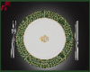 CD Green Dinner Plate