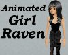 Animated Girl Raven