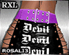 DEVIL B.Skirt Purple RXL