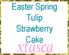 Easter Strawberry Cake