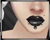 M+ Goth Mouth Piercings