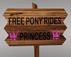 Free Pony Ride -Princess