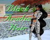 ~K~Black Aradia Hair
