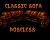 CLASSIC SOFA POSELESS