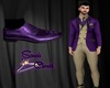 Royal in Purple Shoe