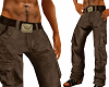 Baggy Cargo Pants brown