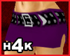 H4K Belted Mini Purple