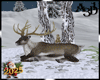 A3D*Winter Tree Reindeer