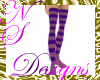 NS 030 LEGGINGS Sp Purpl