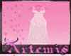 Pink Transparent Dress