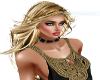 D's streaked blond