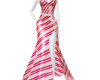 Candy Cane Formal Gown
