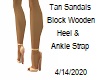 [BB] Tan Sandals