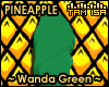 !T Pineapple Wanda Green