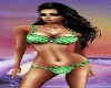 Susan Hot Green Bikini#2